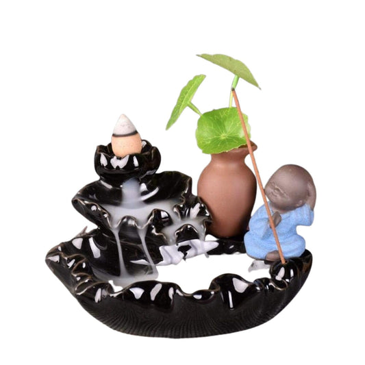 Backflow Incense Burner, Lovely Incense Holder for Peaceful Atmosphere.