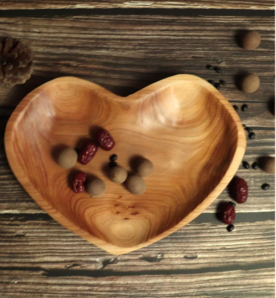 Heart-Shaped Wooden Serving Tray: A Stylish and Versatile Addition to Your Home.