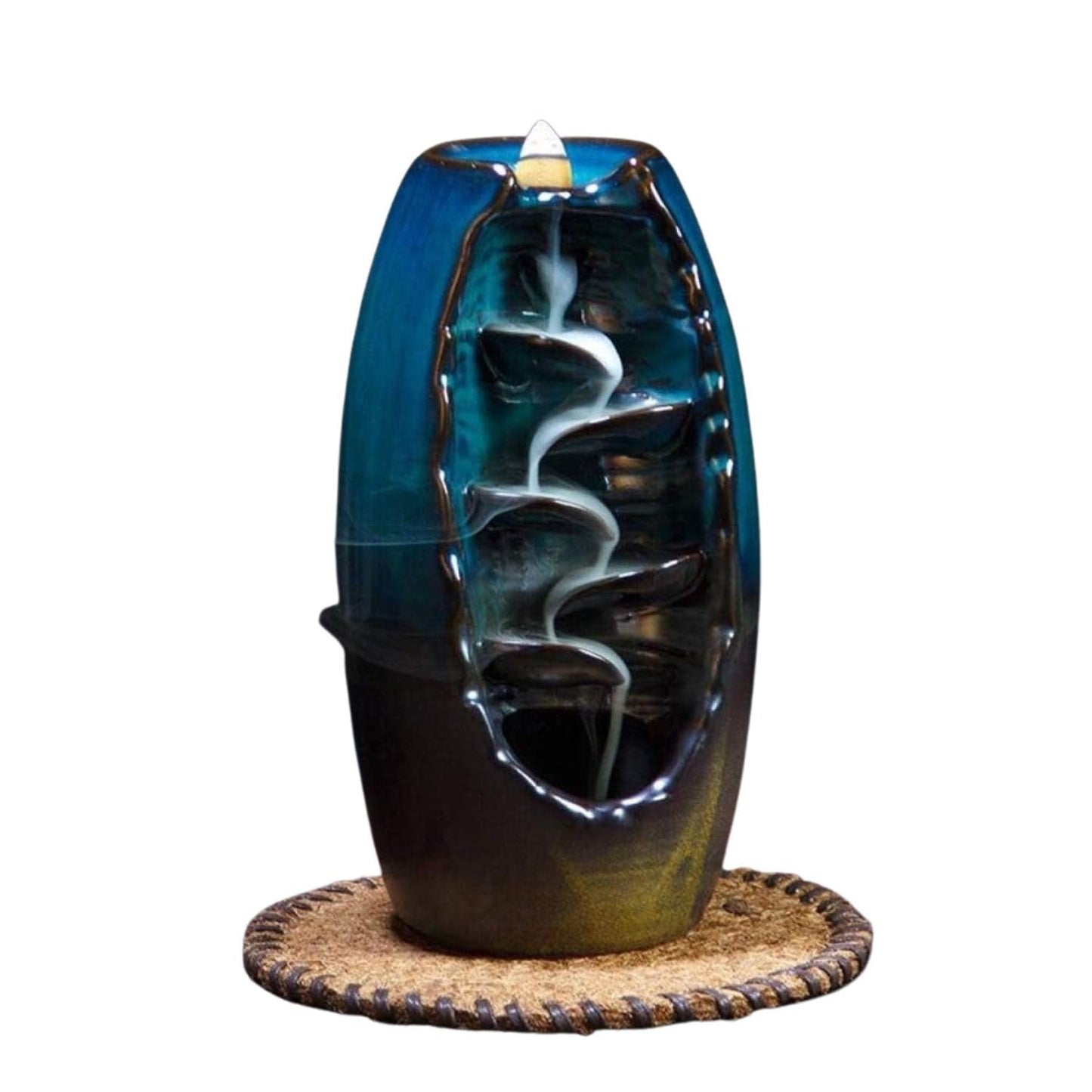 Backflow Incense Burner Stand, Elegant Holder for Tranquil Aromatherapy Experience.