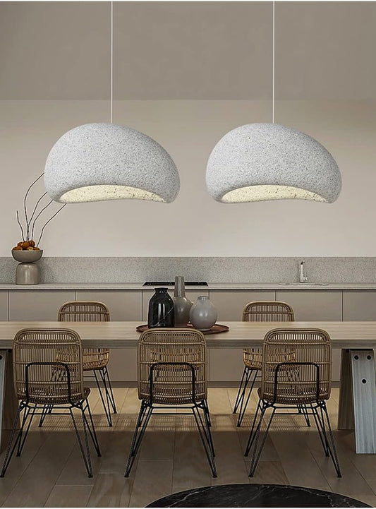 Nordic Minimalist LED Pendant Lights Embracing Simplicity and Nature's Beauty.