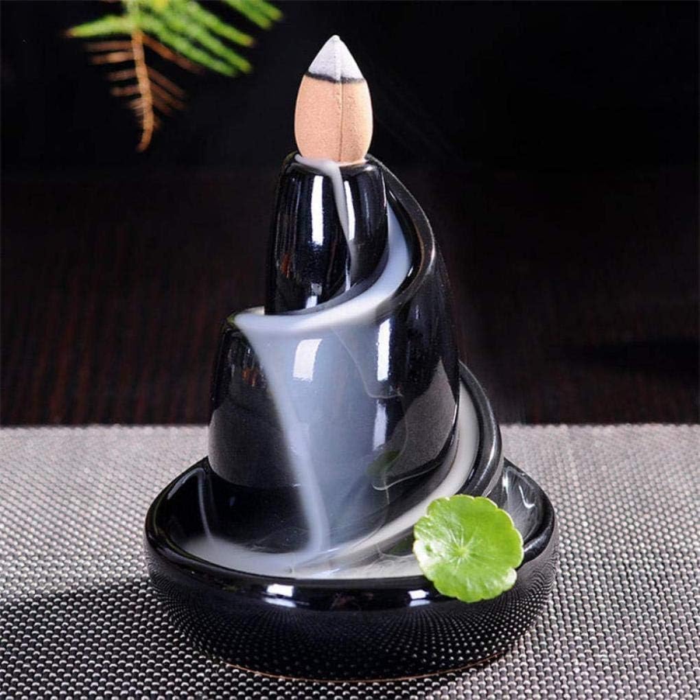 Backflow Incense Burner Stand, Elegant Holder for Tranquil Aromatherapy Experience.