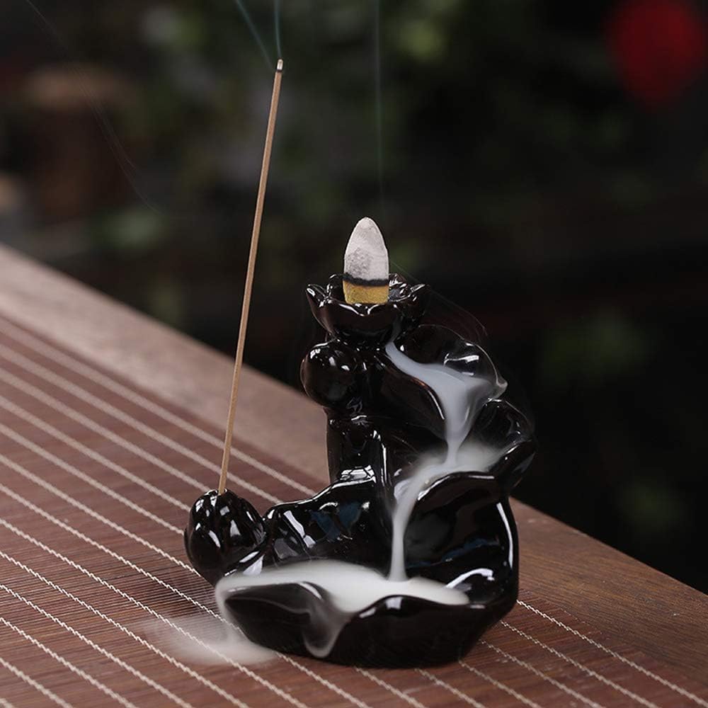 Backflow Incense burner, Exquisite Burner for a Tranquil Atmosphere.