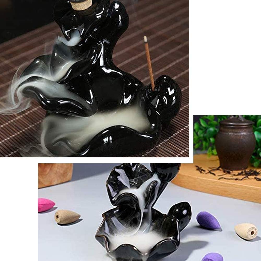 Backflow Incense burner, Exquisite Burner for a Tranquil Atmosphere.