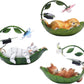 Outdoor Animal Solar Lights Whimsical Garden Decorations for a Playful Glow