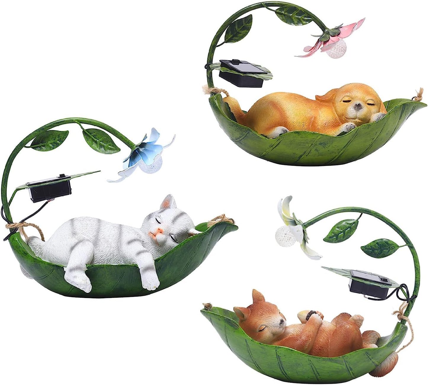 Outdoor Animal Solar Lights Whimsical Garden Decorations for a Playful Glow