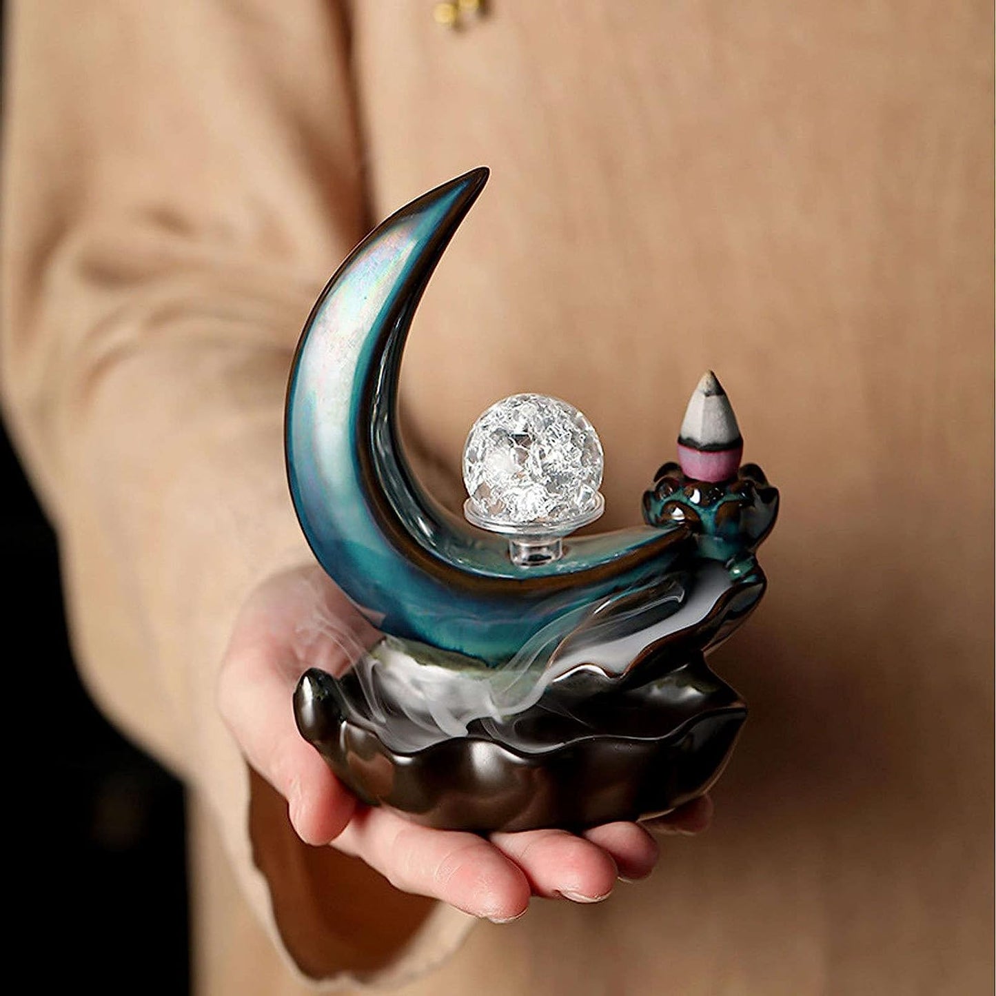 Moon Flow Backflow Incense Burner.