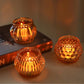 Glass Candle Holders for pillar candles , Elegant Decorative Candlesticks for Table, Home, and Wedding Centerpieces.