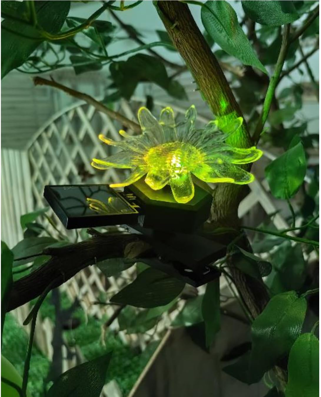 LED Solar Flower Lights Outdoor Waterproof Decorative.