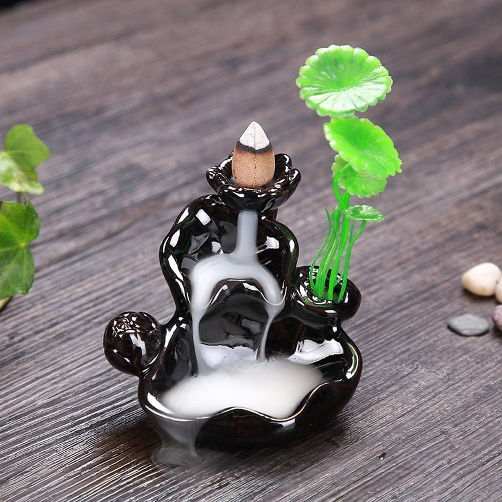 Backflow Incense burner, Exquisite Burner for a Tranquil Atmosphere.